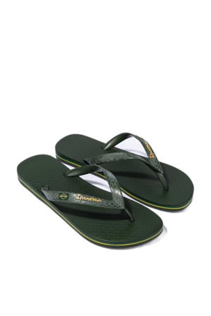 Classic Brasil teenslippers groen