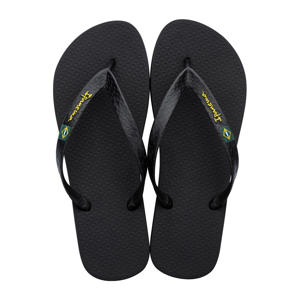Classic Brasil Classic Brasil teenslippers zwart