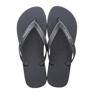 Classic Brasil Classic Brasil teenslippers antraciet