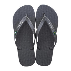 Classic Brasil teenslippers antraciet