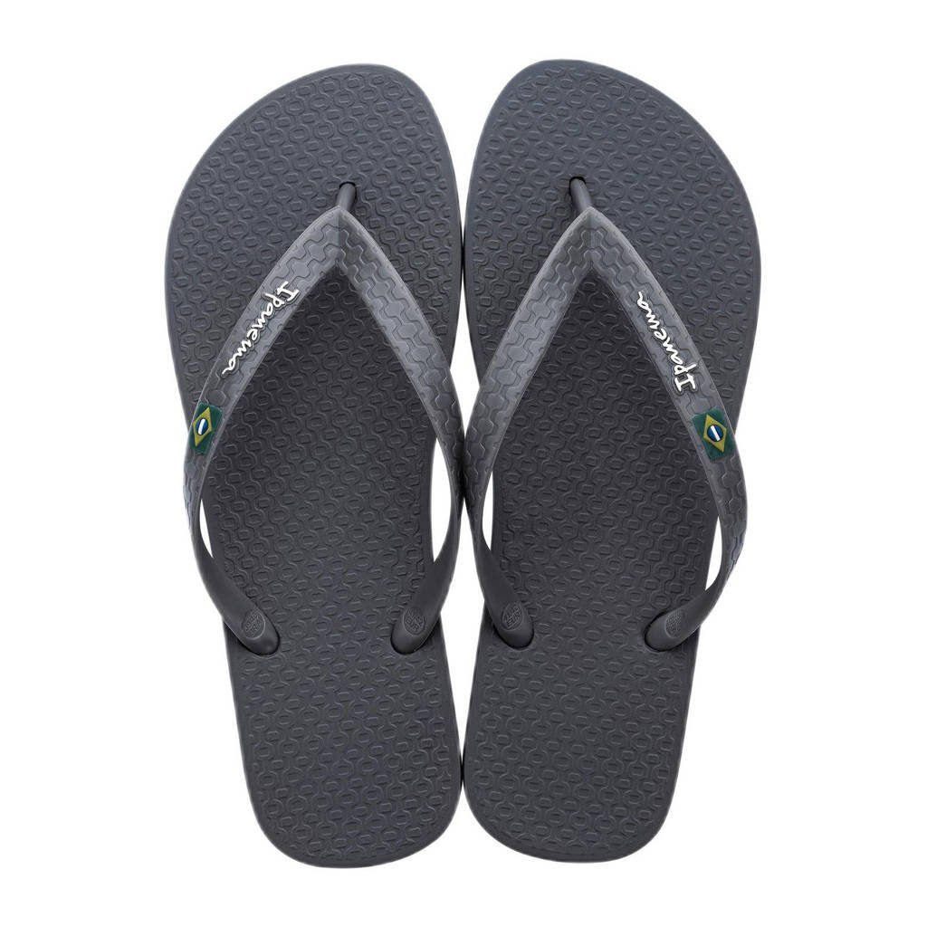 Ipanema Classic Brasil teenslippers antraciet, Antraciet