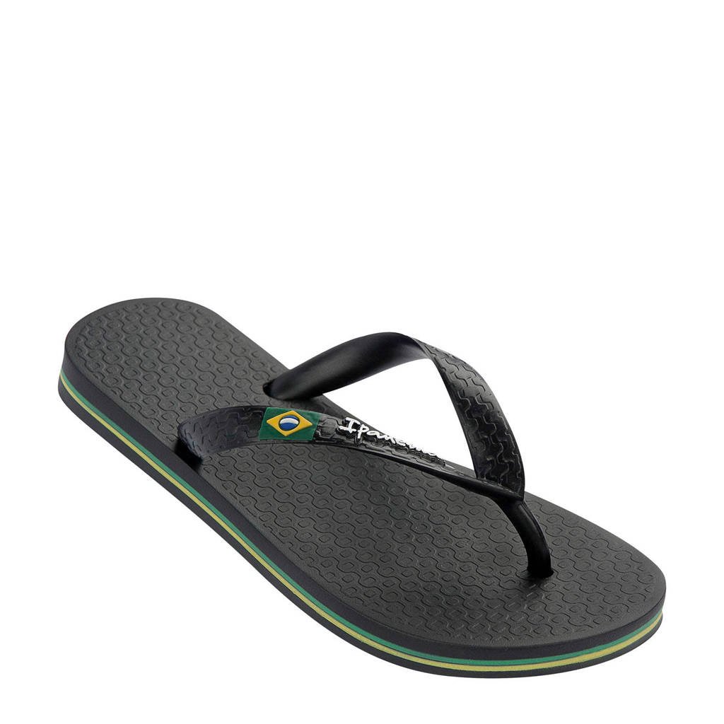 Ipanema Classic Brasil teenslippers zwart, Zwart