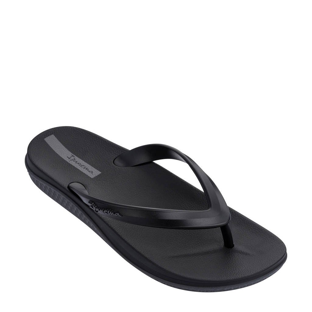 Ipanema Anatomic Lapa teenslippers zwart/antraciet, Zwart/antraciet