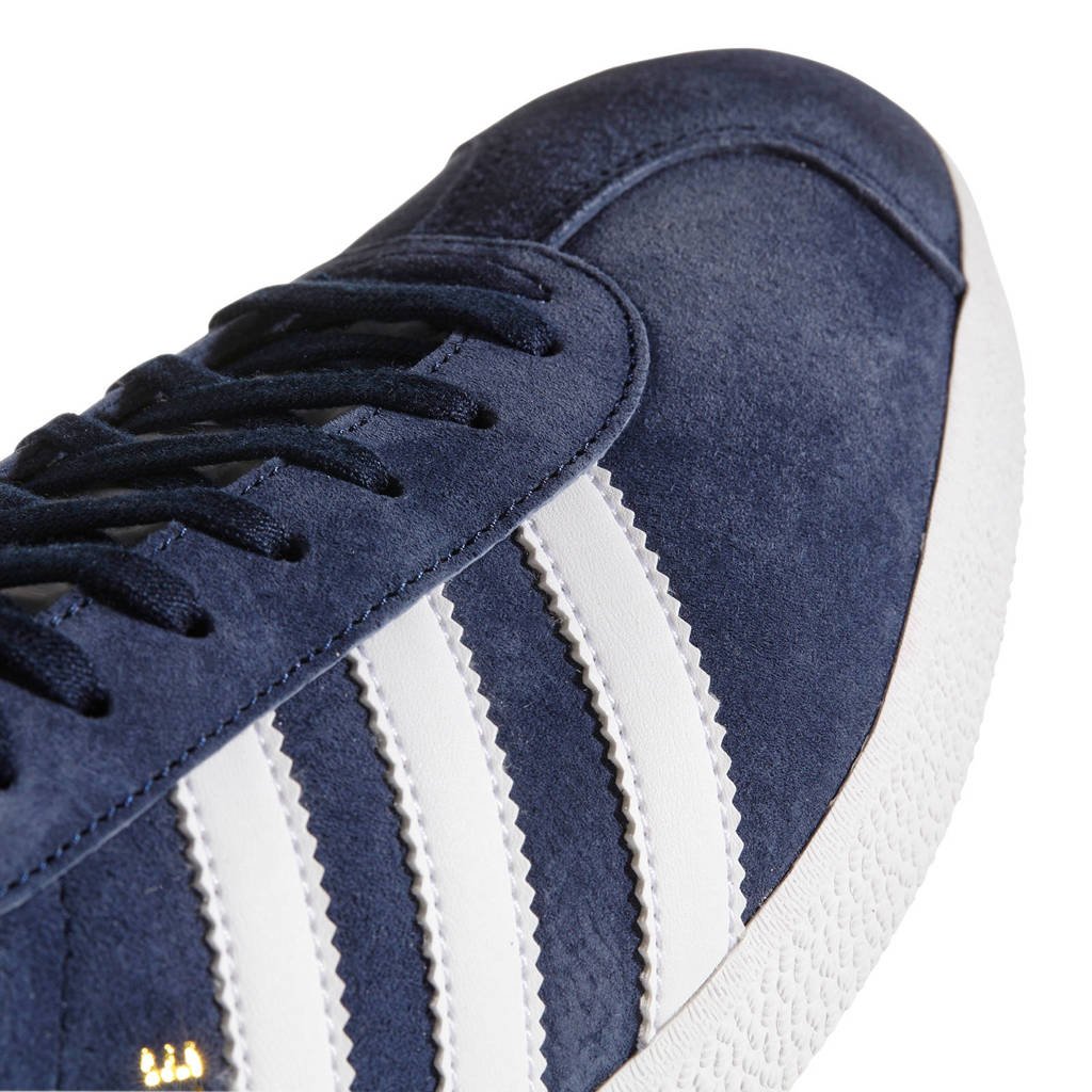 Monetair Geef rechten boog adidas Originals Gazelle sneakers donkerblauw/wit | wehkamp