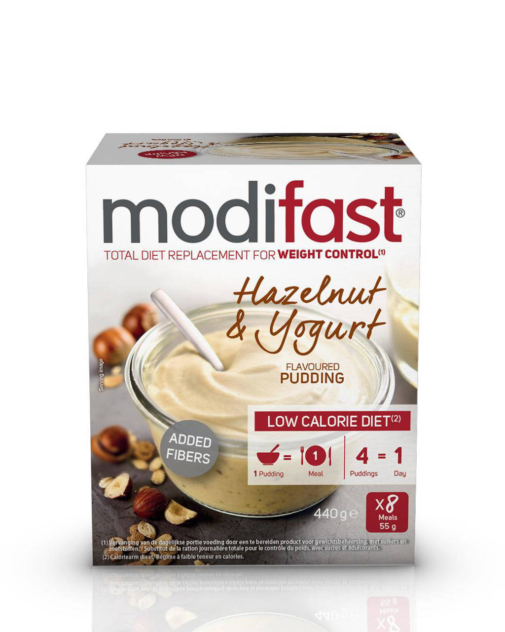 Modifast Pudding Yoghurt Hazelnoot