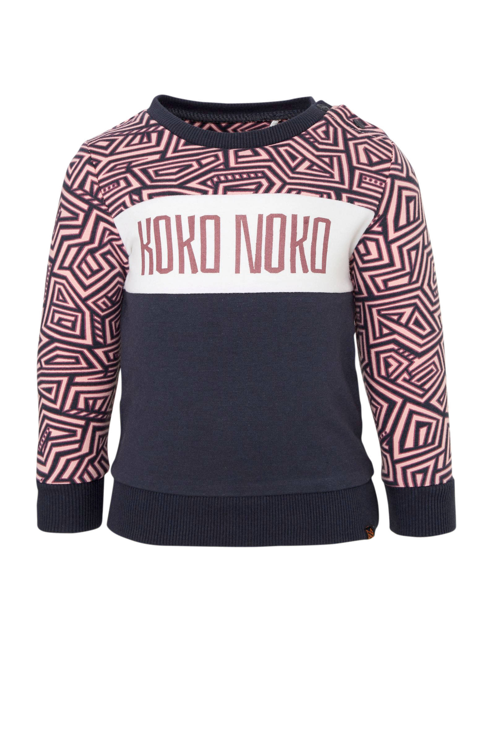 Koko Noko sweater rozedonkerblauwwit | wehkamp Koko Noko sweater rozedonkerblauwwit | wehkamp