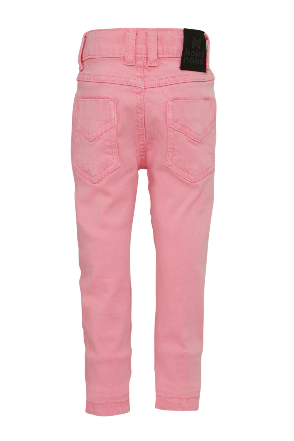 Koko Noko skinny jeans roze wehkamp