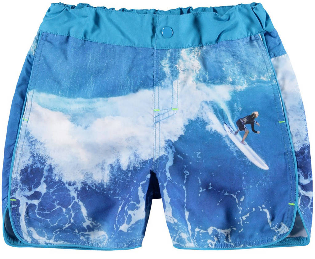 NAME IT KIDS zwemshort Zakirs blauw, Blauw