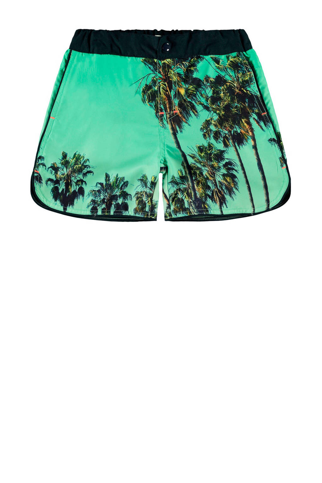 NAME IT KIDS zwemshort Zakirs groen/zwart, Groen/zwart