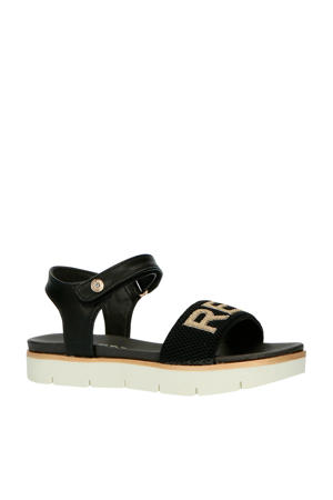 Bainoa sandalen zwart/goud