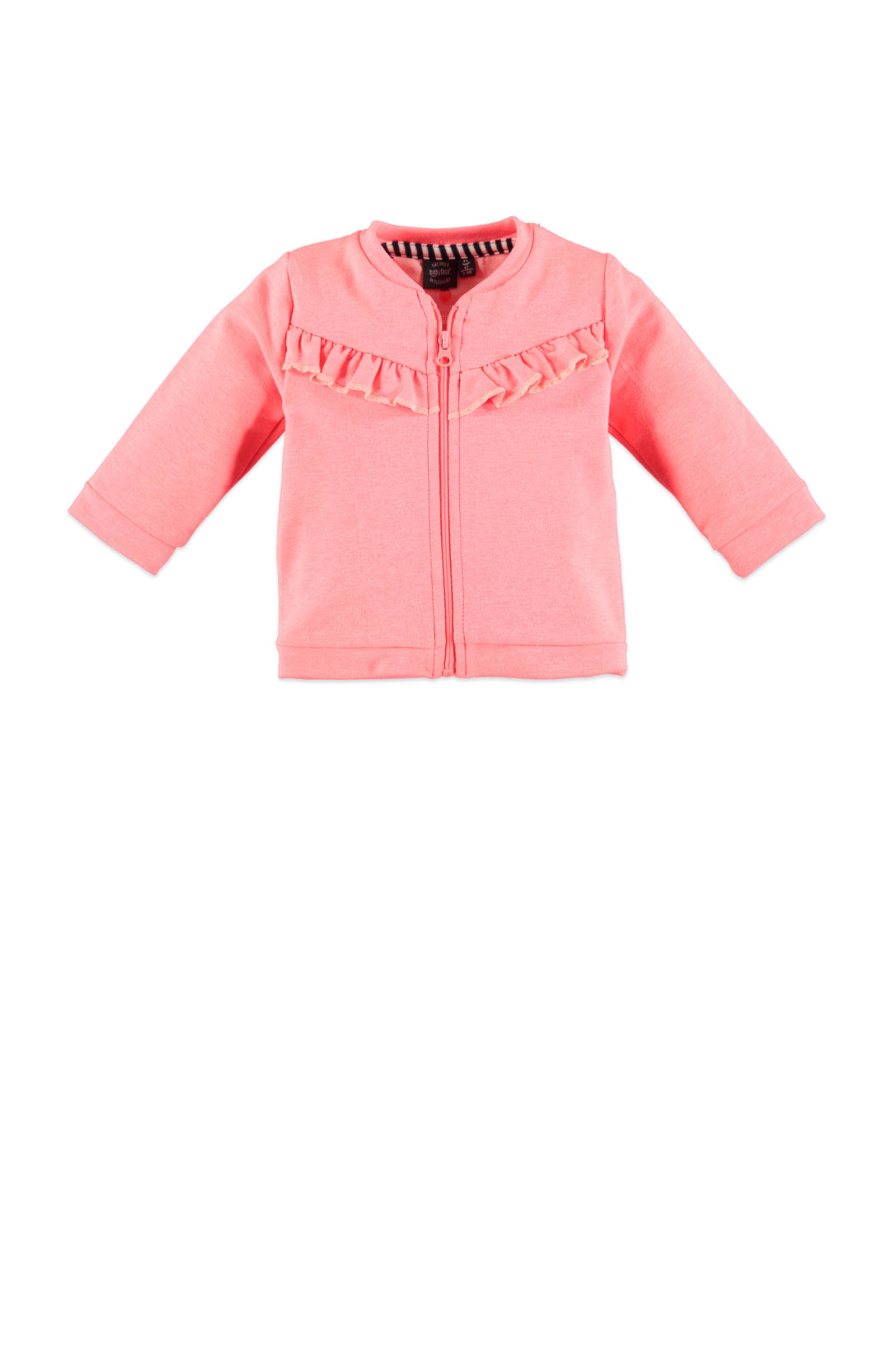 Babyface baby fleece vest en ruches roze | wehkamp Babyface baby fleece vest en ruches roze | wehkamp