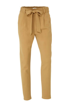 slim fit broek camel