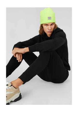 slim fit joggingbroek zwart