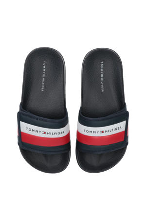badslippers donkerblauw