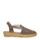 Toni Pons Nuria suède espadrilles taupe