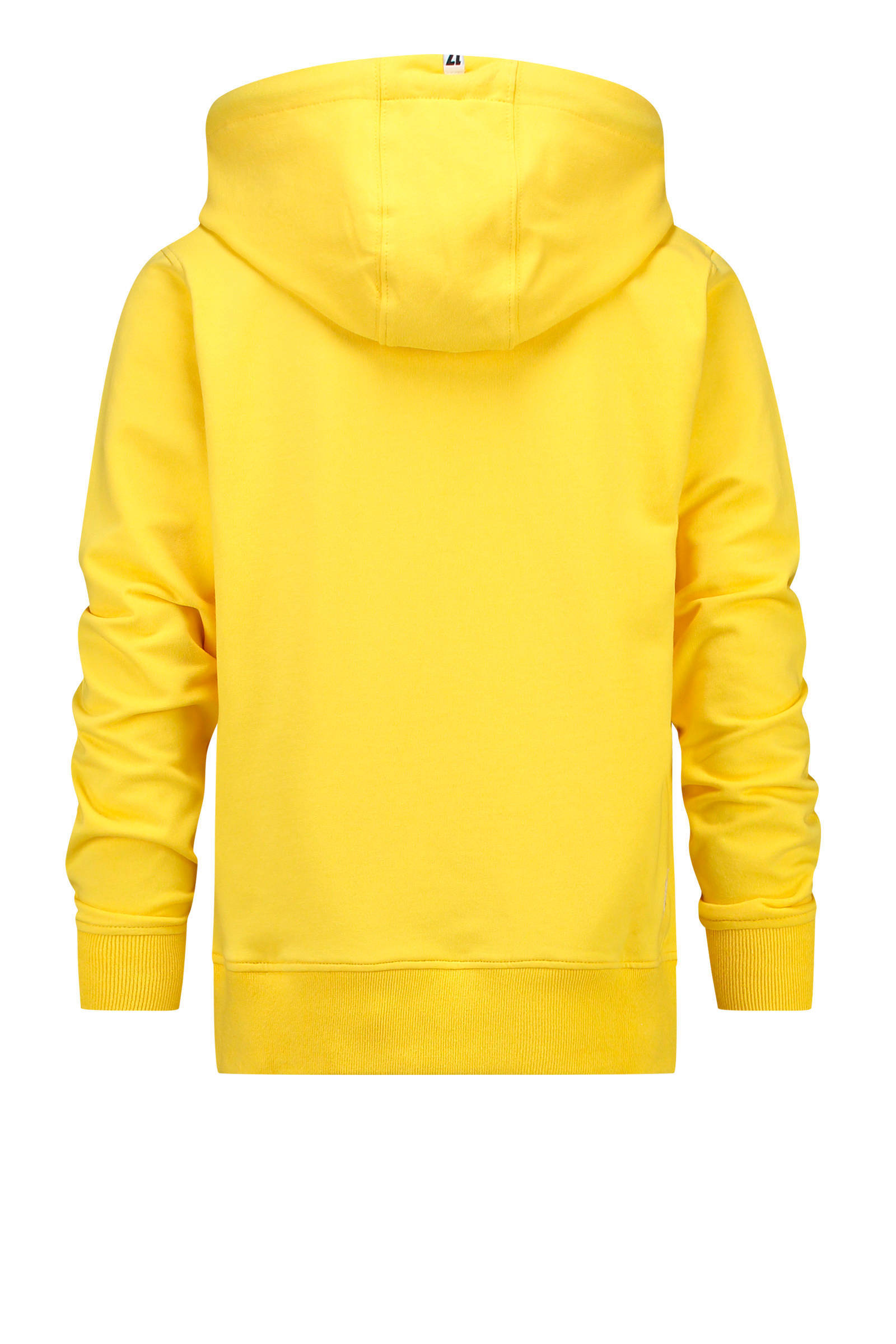 Vingino Daley Blind hoodie Daley Blind met logo geelzwart Vingino Daley Blind sweater Daley Blind met logo zwartgeel