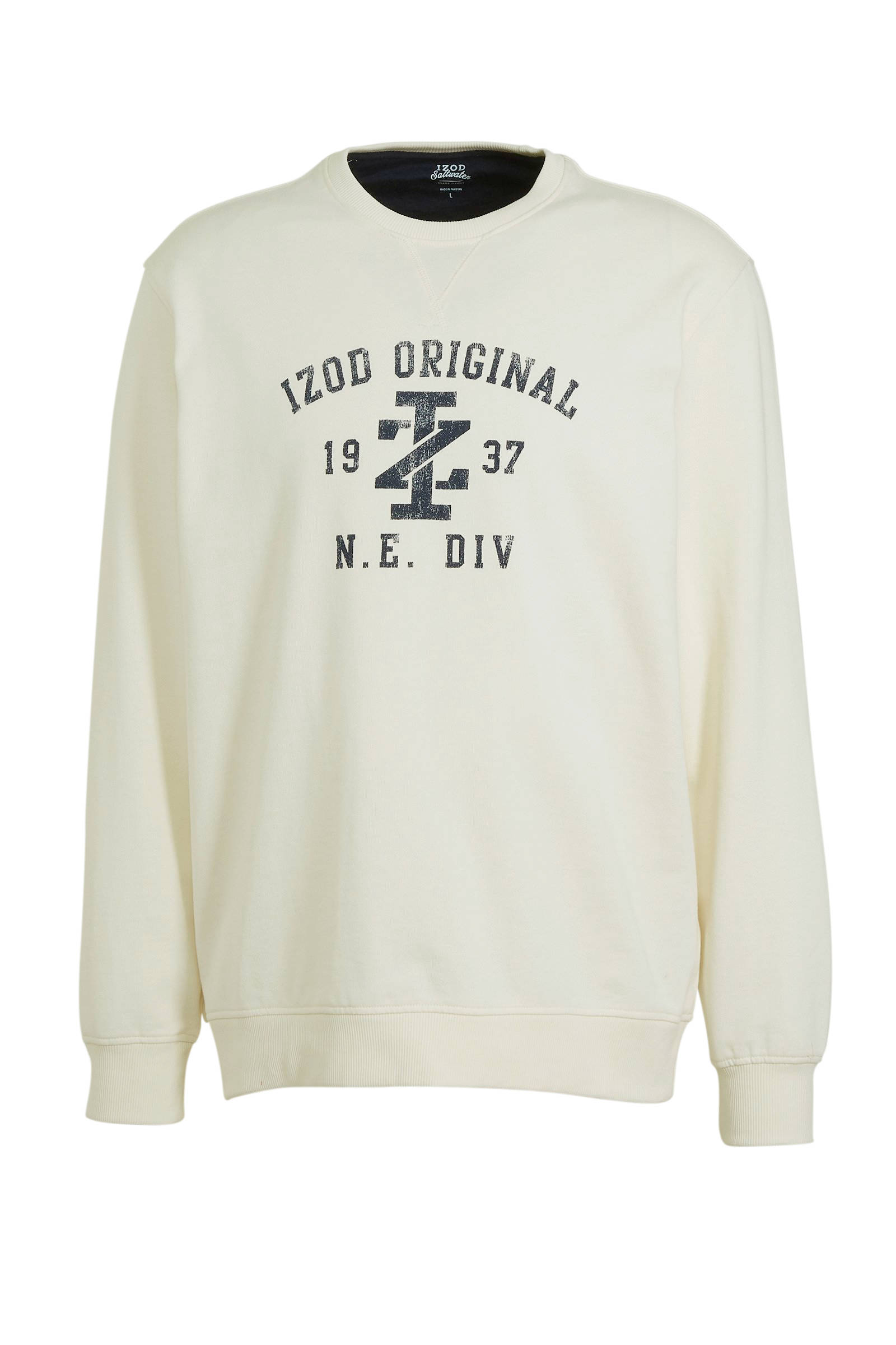 IZOD sweater met logo vanilla ice | wehkamp IZOD trui groen | wehkamp
