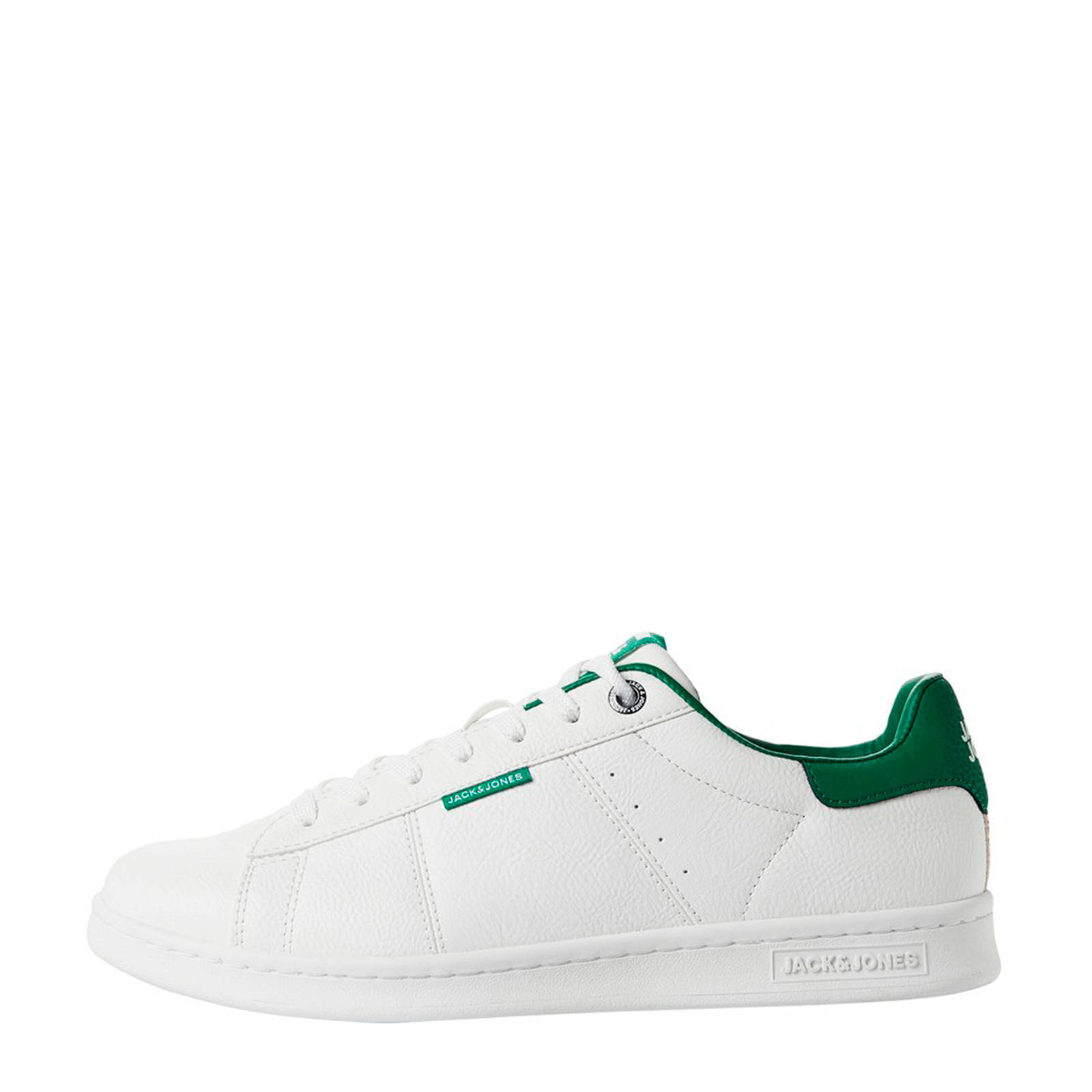 JACK \u0026 JONES Banna sneakers wit/groen | wehkamp