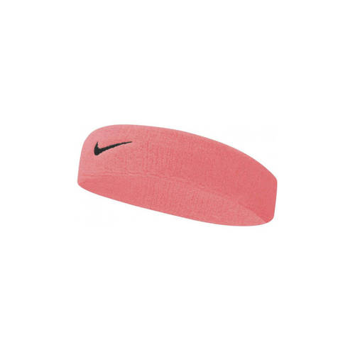 Nike hoofdband Swoosh roze/zwart