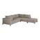 WOOOD Sicilië Loungeset Rechts – All Weather – Groen – 60x246x262