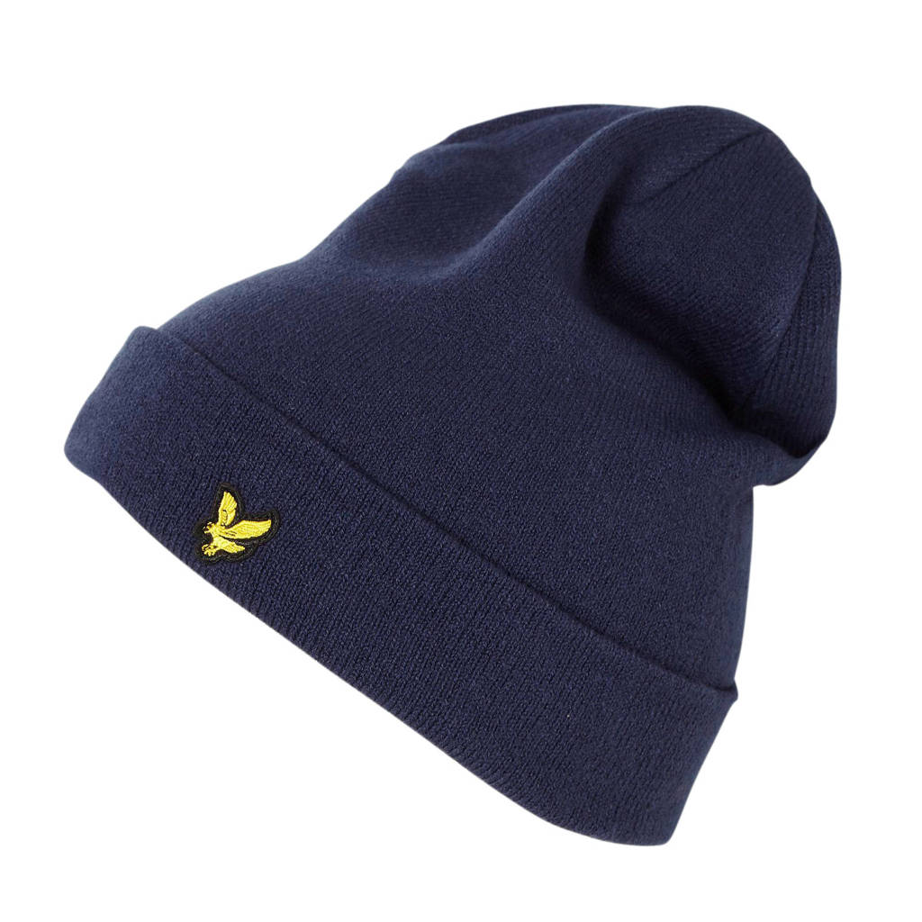 Lyle & Scott muts donkerblauw, Donkerblauw
