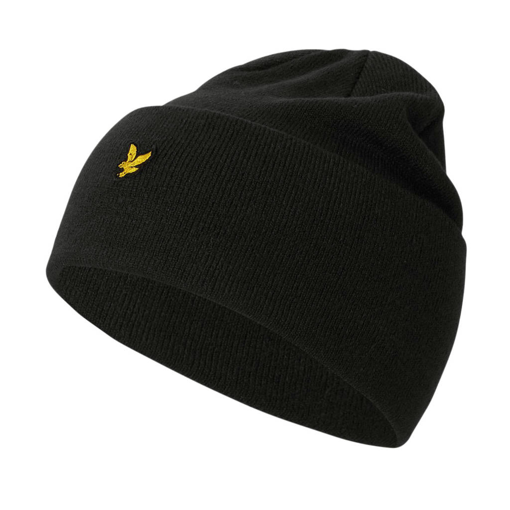 Lyle & Scott muts zwart, Zwart