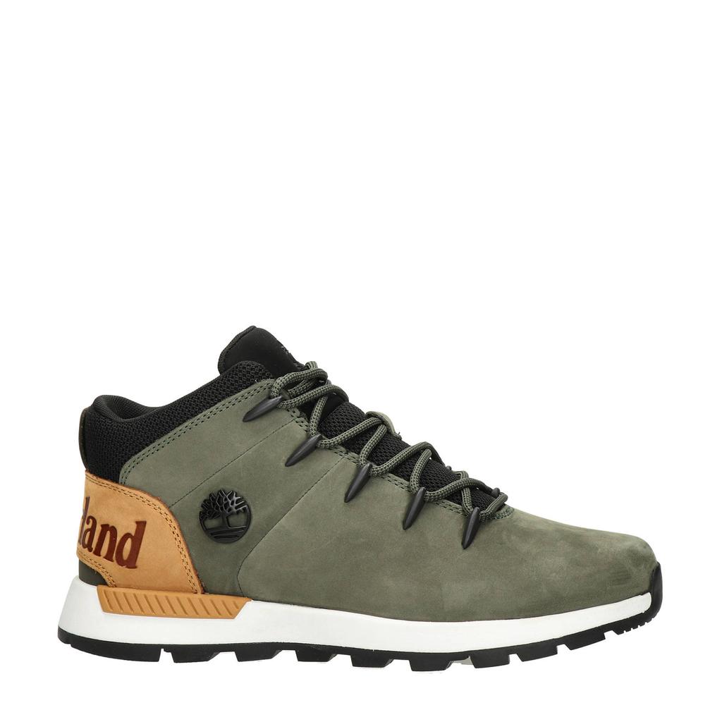 Groene heren Timberland Euro nubuck veterboots met Sprint
