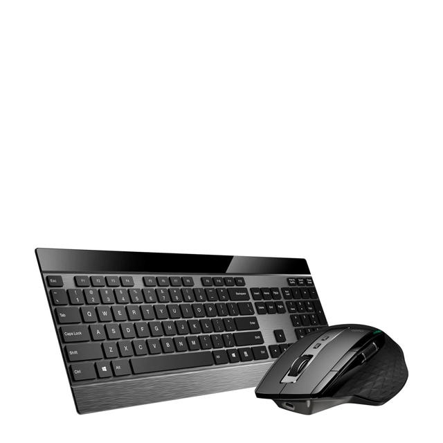 Pijl Mitt waarom Rapoo RP 9900M UI-B draadloos toetsenbord en muis | wehkamp
