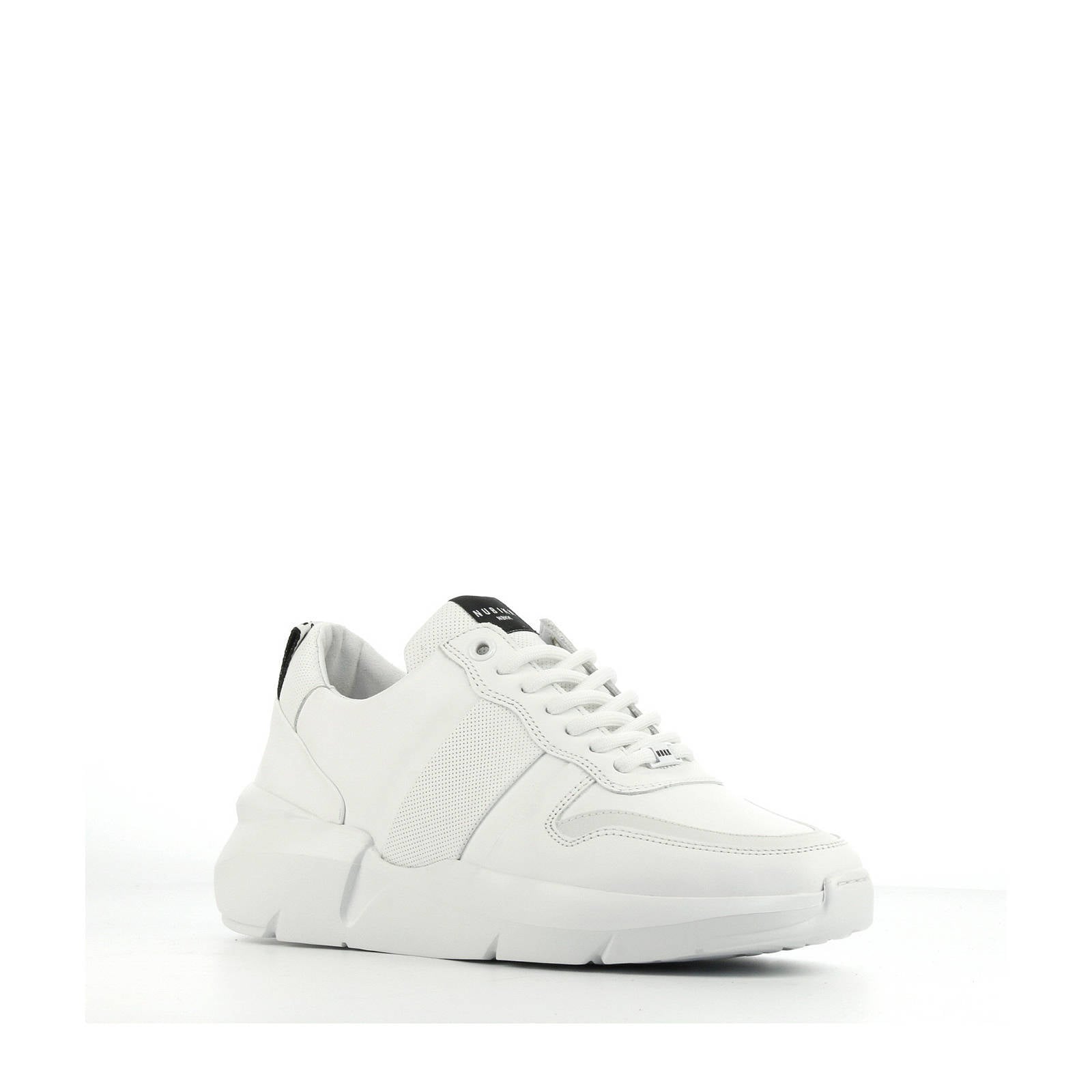 Nubikk Lucy May leren sneakers wit | wehkamp