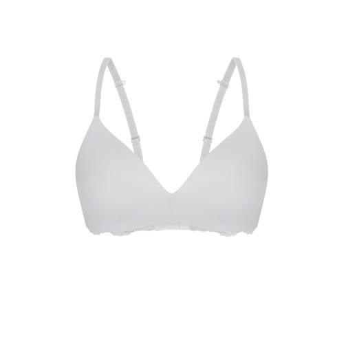 Sassa Mode voorgevormde bh zonder beugel Classic Lace wit afbeelding
