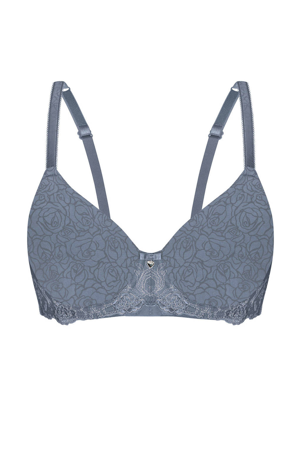 Sassa Mode beugelbh Puristic Rose grijs, Grijs