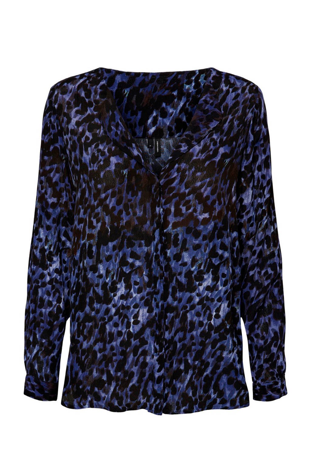 VERO MODA blouse blauw, Blauw