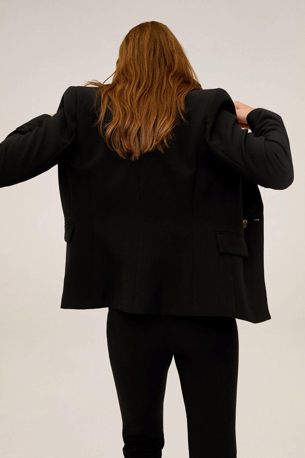 Mango blazer zwart