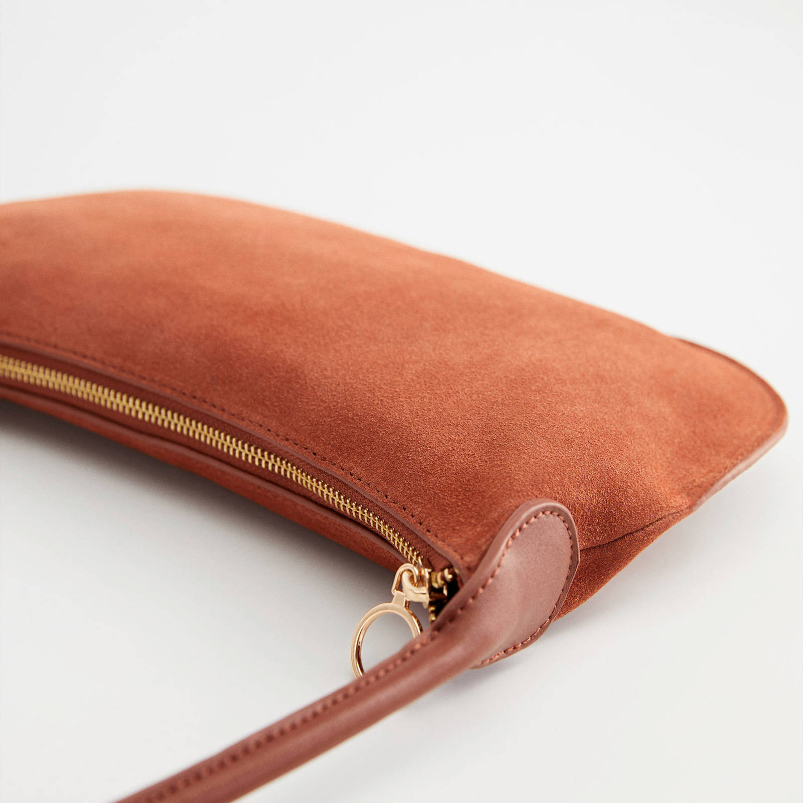 Violeta by Mango leren handtas cognac | wehkamp Violeta by Mango leren handtas cognac | wehkamp