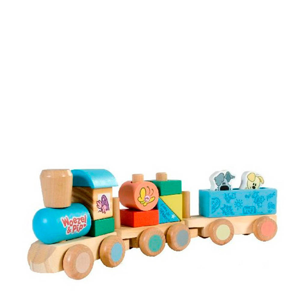 Woezel & Pip houten Trein