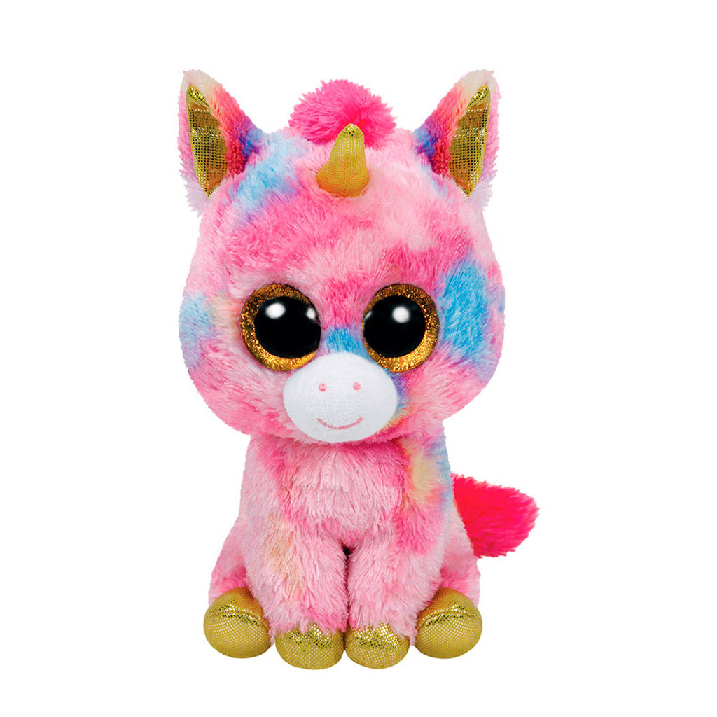 Ty Beanie Boo's Fantasia Unicorn knuffel 15 cm, Multicolor