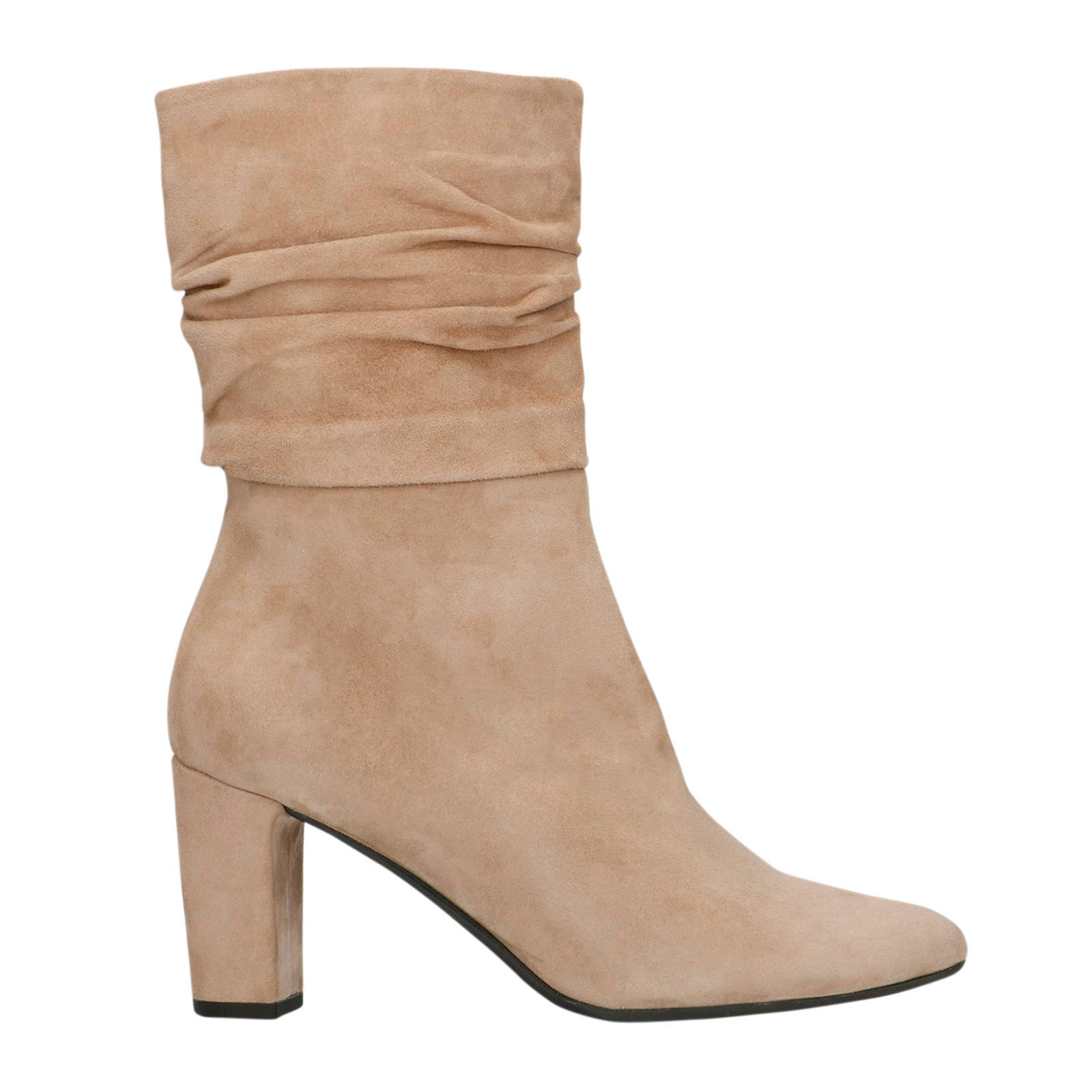 Manfield suède enkellaarzen beige | wehkamp Manfield suède enkellaarzen okergeel | wehkamp