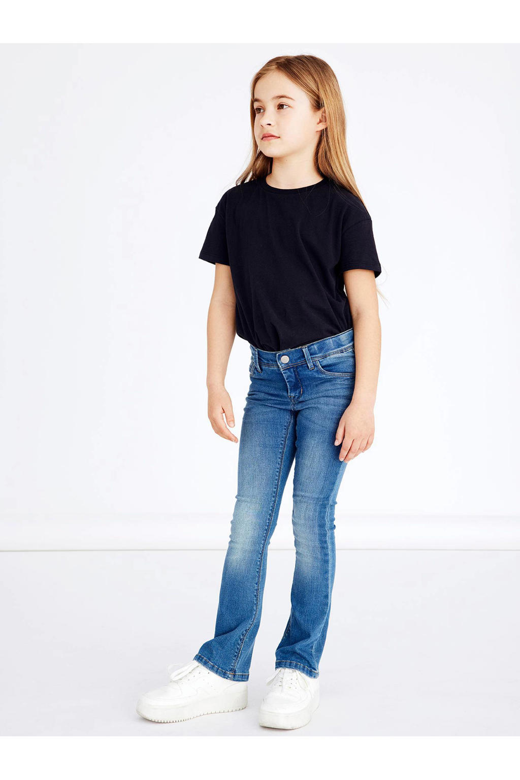 Jean Boot Fille Name It 3144-IS TB - Coupe évasée, Printemps, Tendance, Confortable, Pour Petites Fashionistas