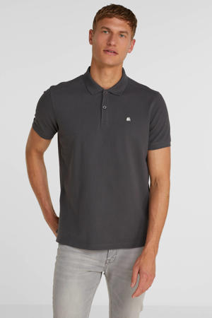 regular fit polo rock grey