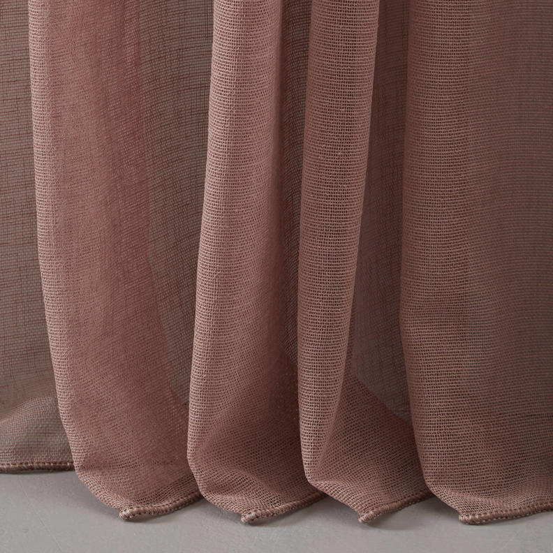 FKL DESIGN Home Deco Mooi kant-en-klaar gordijn raamgordijn gordijn van voile met plooiband rimpelband vitrage kort modern venster wit Gipüre LB-11 (150 x 400 cm