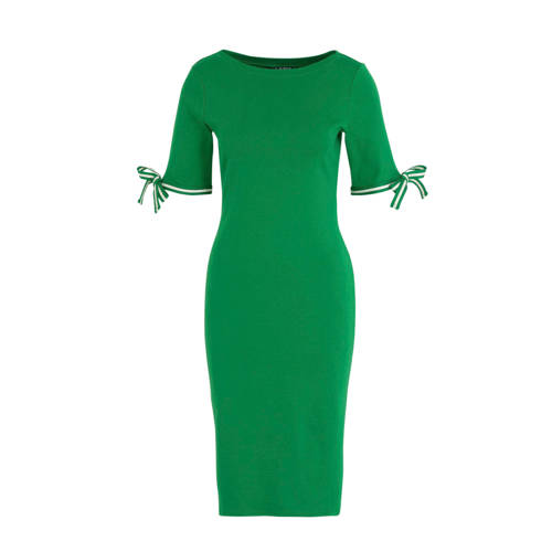 Lauren Ralph Lauren jersey jurk Brandeis groen Lauren Ralph Lauren jersey jurk Brandeis groen