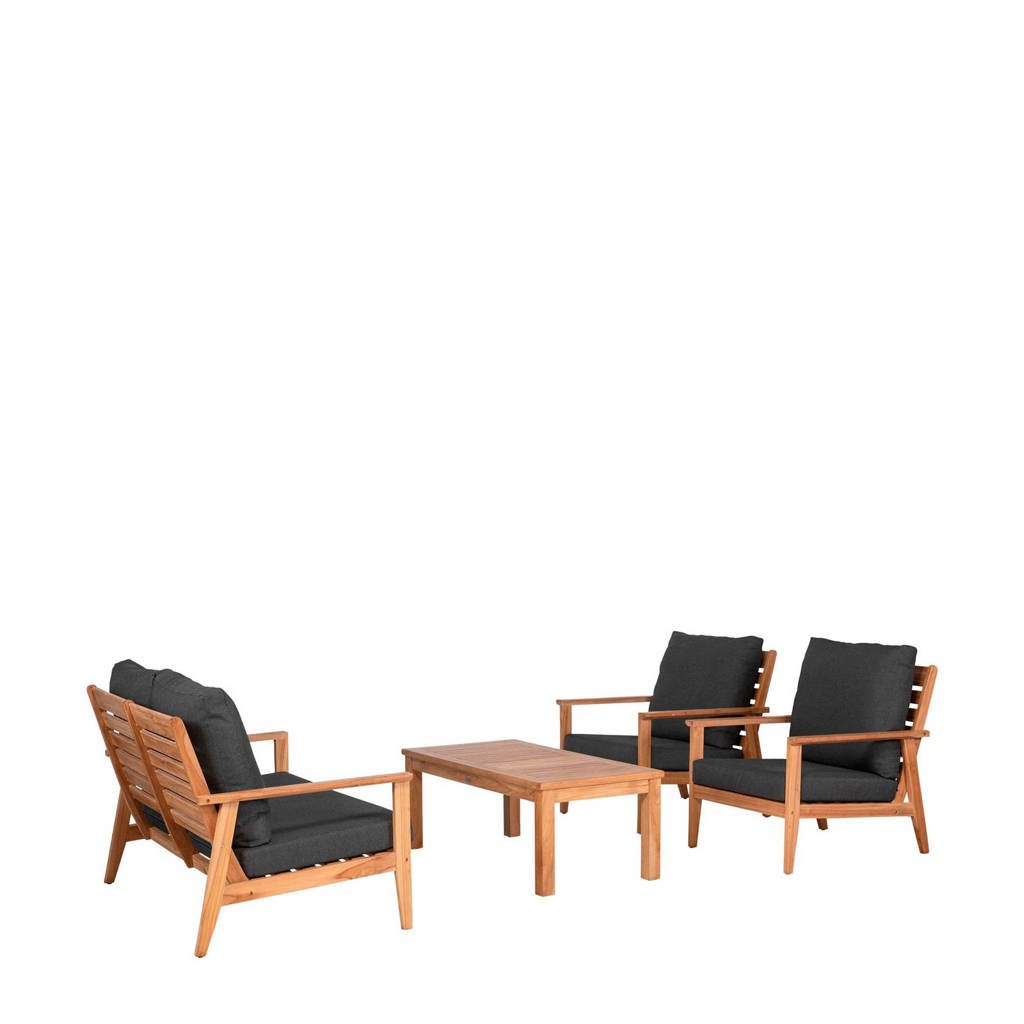 Exotan loungeset Mirage, Bruin/grijs