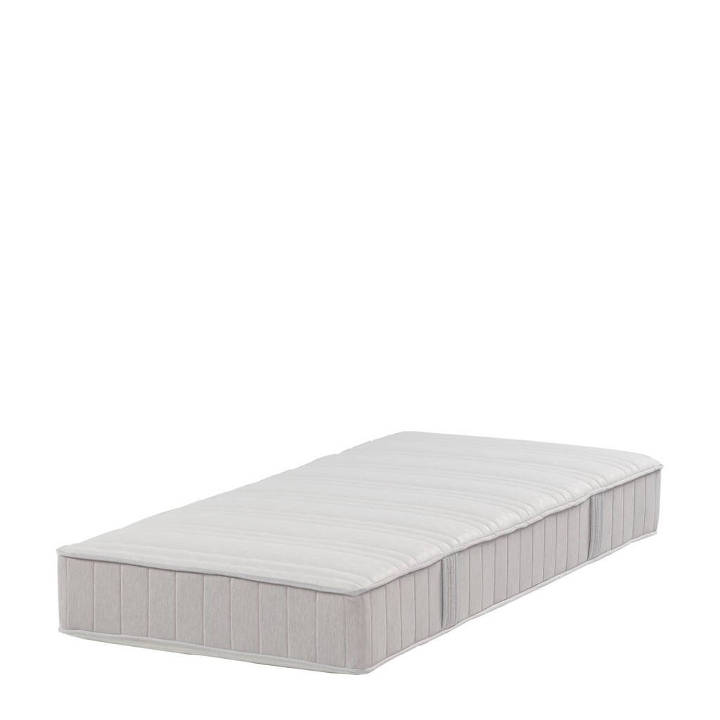 Eastborn pocketveringmatras (180x200 cm), Wit/lichtgrijs