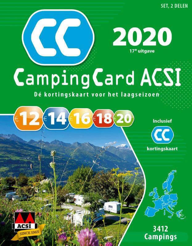 ACSI ACSI Campinggids: CampingCard ACSI 2020 Nederlandstalig - Set 2 ...