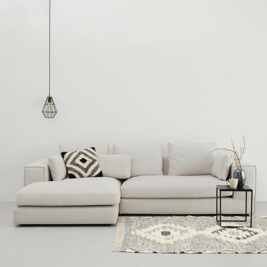 NOUS Living hoekbank Vidar hoek links - beige