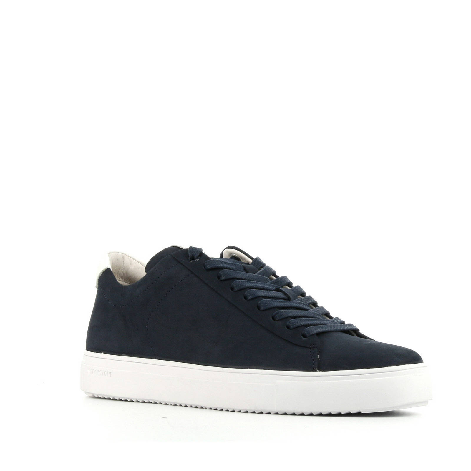 Blackstone RM51nb nubuck sneakers donkerblauw | wehkamp