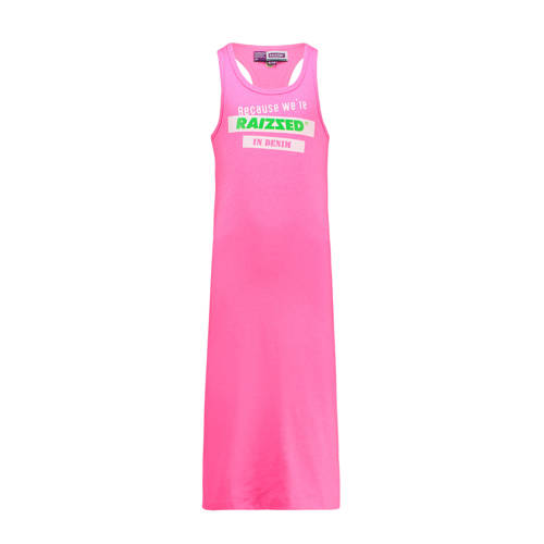 Raizzed jersey maxi jurk Minisota met printopdruk fel roze Raizzed jersey maxi jurk Minisota met printopdruk fel roze