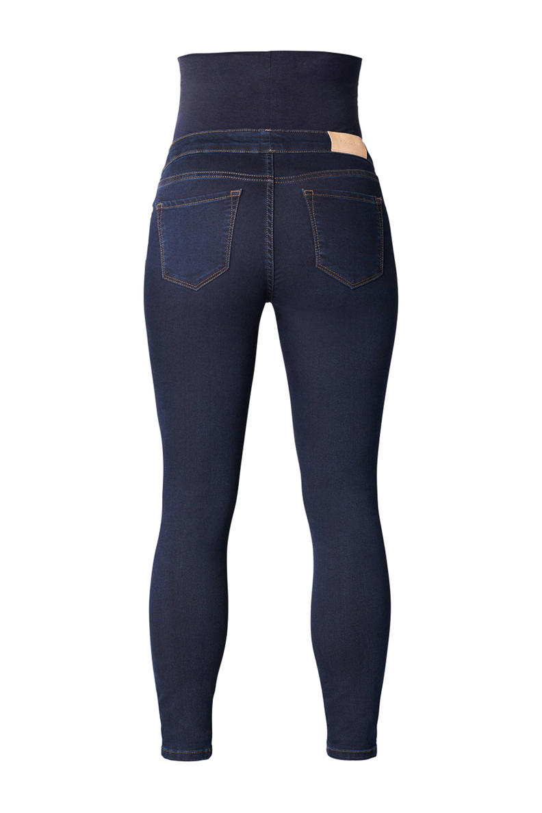 Pantaloni Skinny Per Gravidanza Noppies Romy - Jeans Neri Elasticizzati, Comodi E Alla Moda