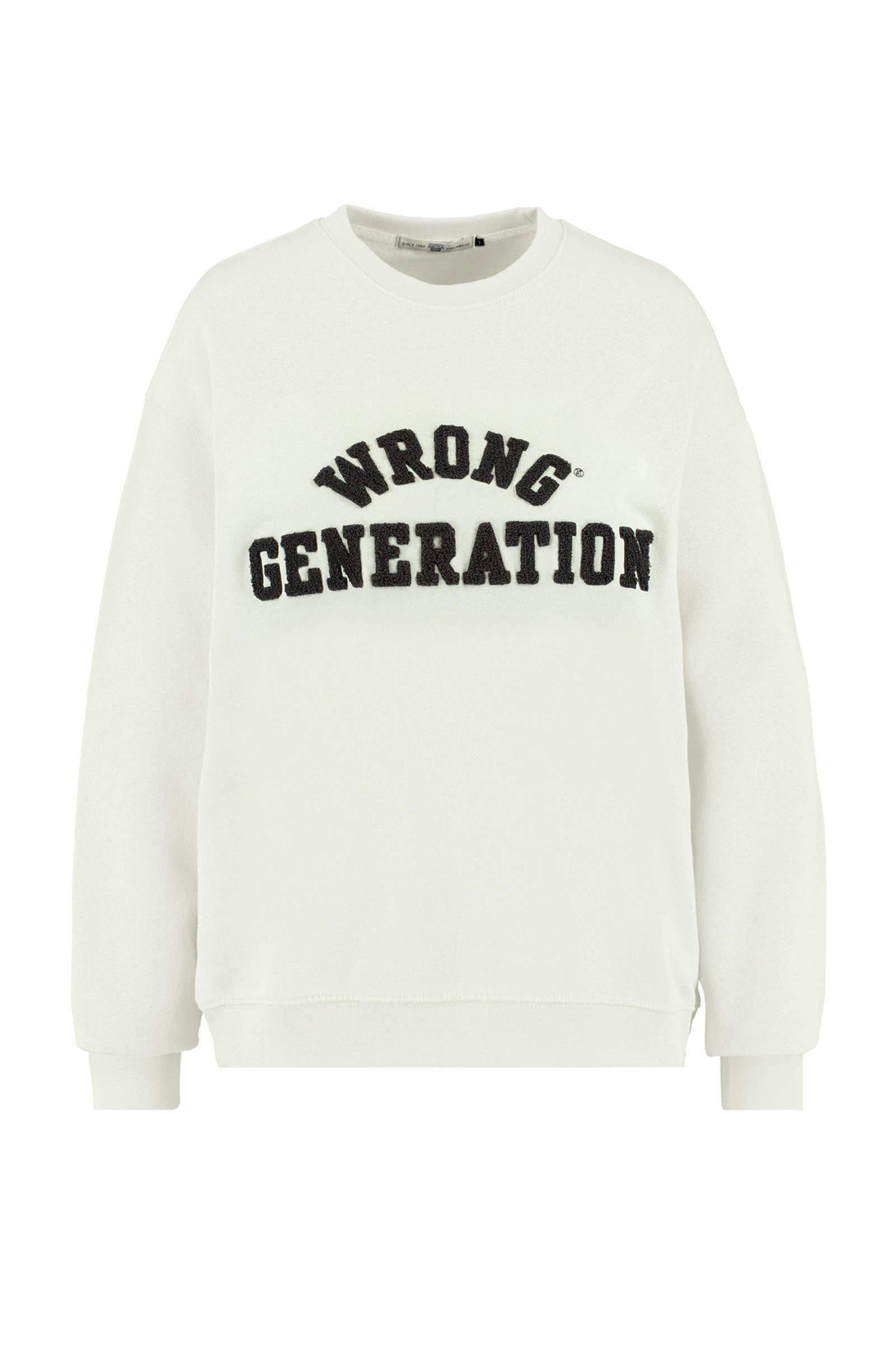 America Today sweater met tekst wit | wehkamp America Today sweater met tekst zwartwit | wehkamp