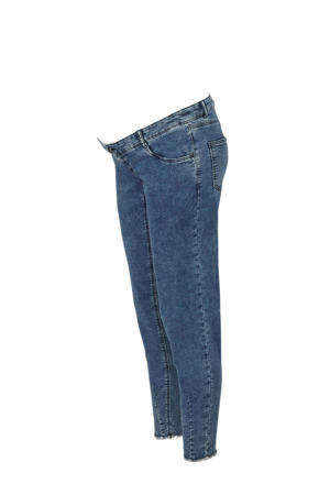 skinny zwangerschapsjeans stonewashed